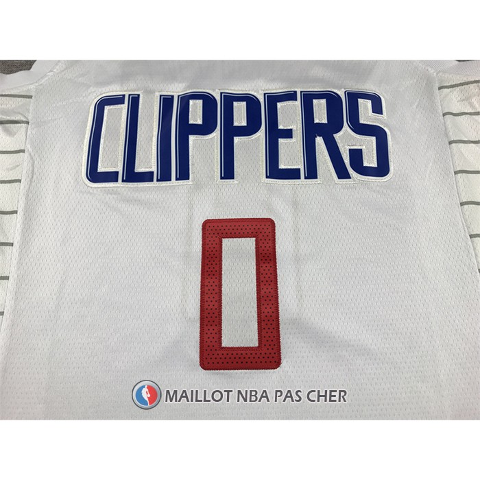Maillot Los Angeles Clippers Russell Westbrook NO 0 Association 2022-23 Blanc